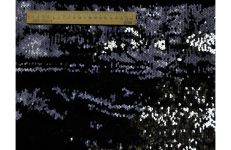Паєтка двостороння колір чорний і синій