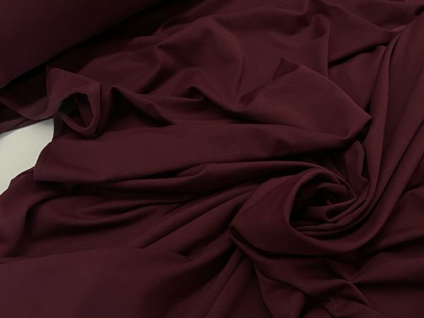 Двунитка однотонная темная вишня