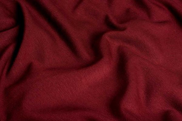 Двунитка однотонная темная вишня